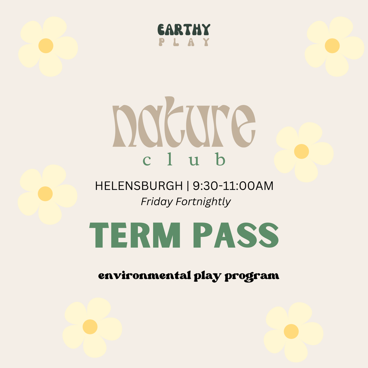 Nature Club Term 4 - Friday Fortnights